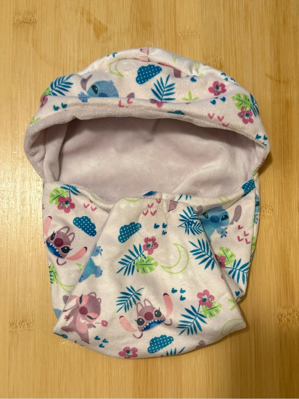 Disney Babies Stitch Tropical Replacement Hooded Swaddle Blanket
